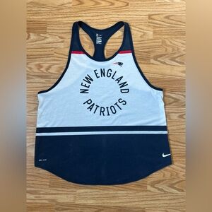 🏈 Nike Dri-FIT New England Patriots Tank Top Women’s XXL